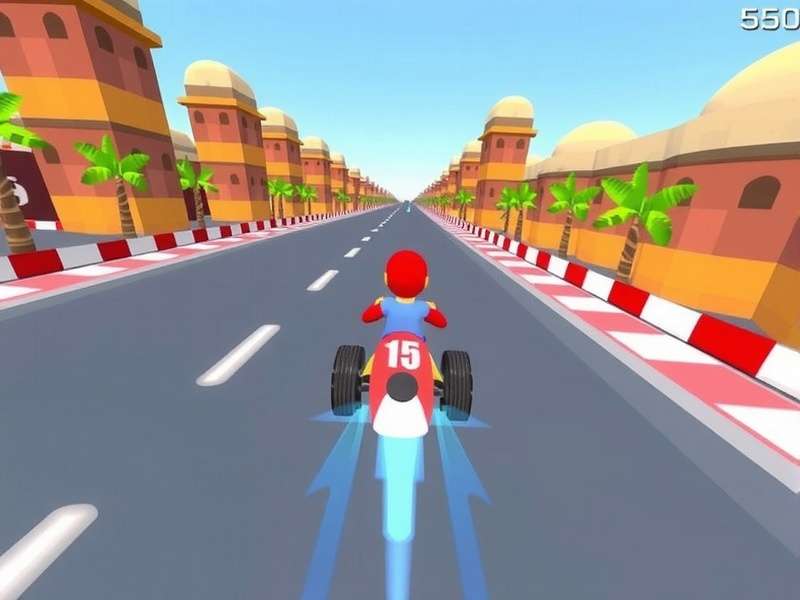 Ginger Speed Racer Gameplay Screenshot